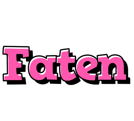 Faten girlish logo