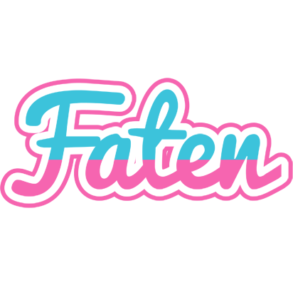 Faten woman logo