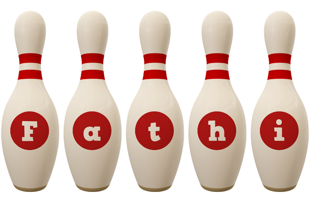 Fathi bowling-pin logo