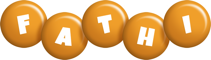 Fathi candy-orange logo