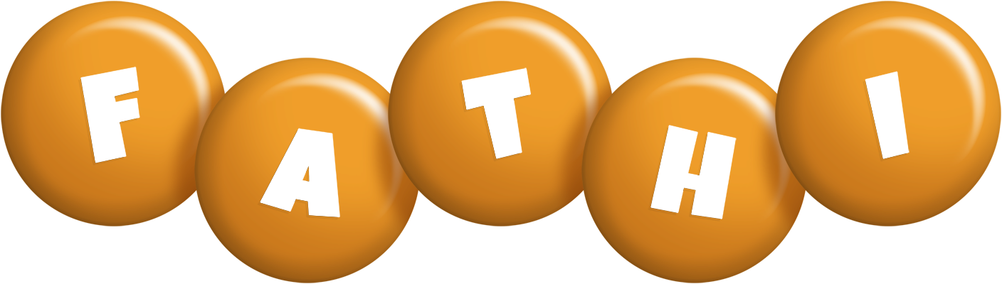 Fathi candy-orange logo