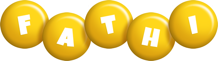 Fathi candy-yellow logo
