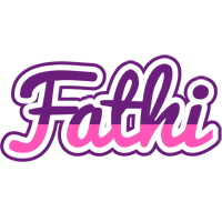 Fathi cheerful logo