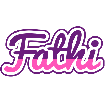 Fathi cheerful logo