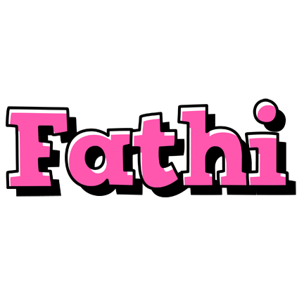 Fathi girlish logo