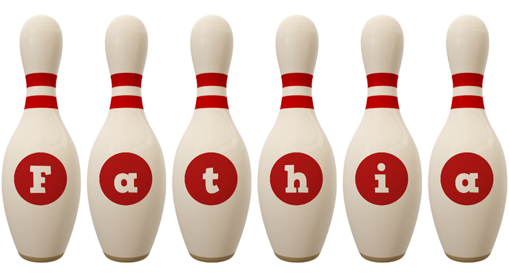 Fathia bowling-pin logo