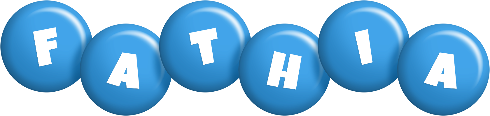 Fathia candy-blue logo