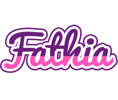 Fathia cheerful logo