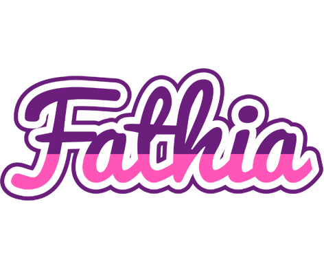 Fathia cheerful logo
