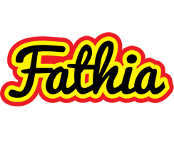 Fathia flaming logo