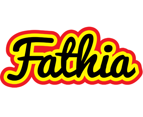 Fathia flaming logo