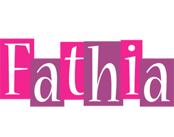 Fathia whine logo