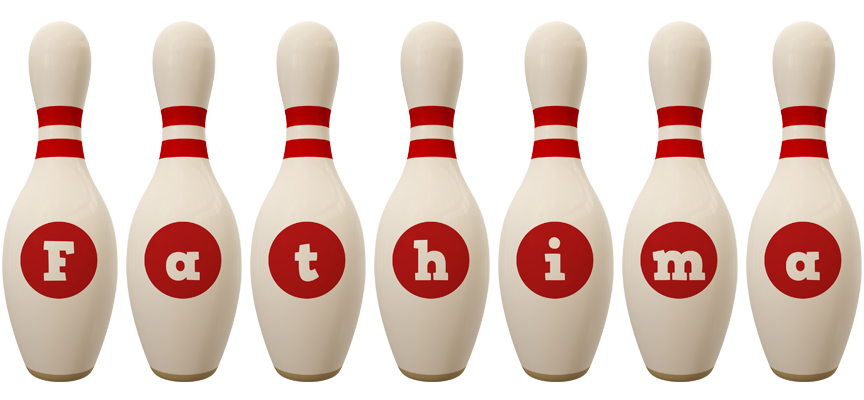 Fathima bowling-pin logo