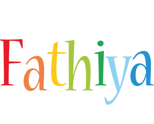 Fathiya birthday logo