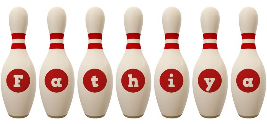 Fathiya bowling-pin logo