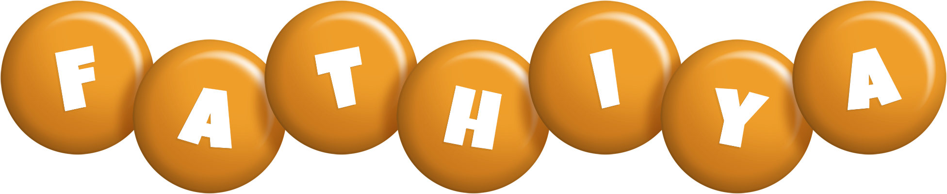 Fathiya candy-orange logo