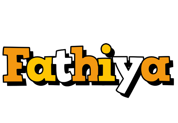 Fathiya cartoon logo
