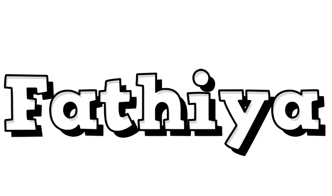 Fathiya snowing logo