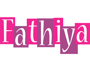 Fathiya whine logo