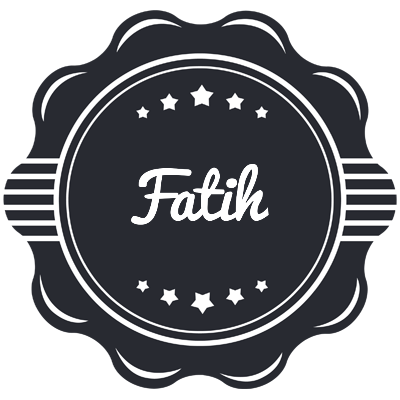 Fatih badge logo