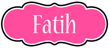 Fatih invitation logo