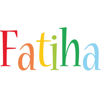 Fatiha birthday logo