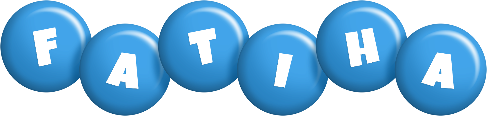 Fatiha candy-blue logo