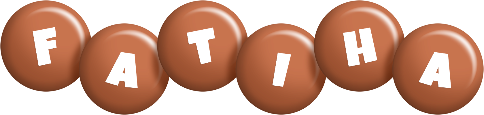 Fatiha candy-brown logo