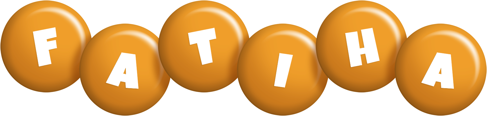 Fatiha candy-orange logo