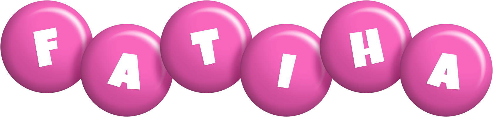 Fatiha candy-pink logo