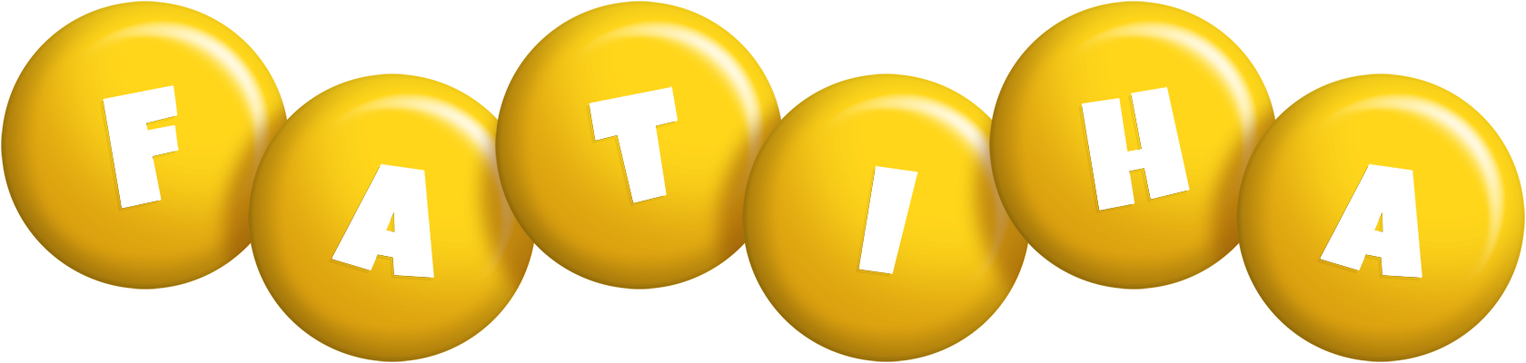 Fatiha candy-yellow logo