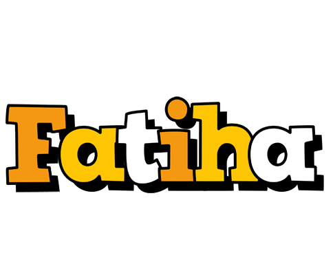 Fatiha cartoon logo