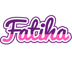 Fatiha cheerful logo