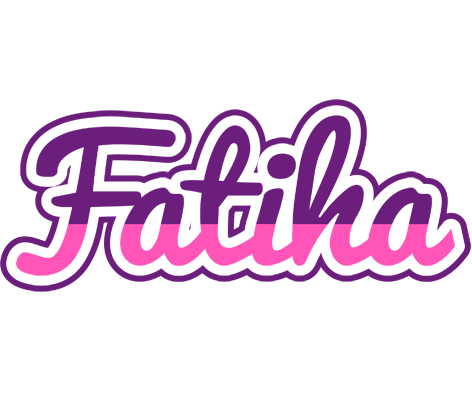 Fatiha cheerful logo