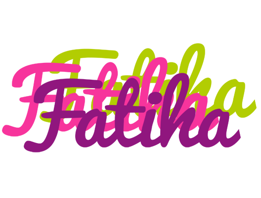 Fatiha flowers logo