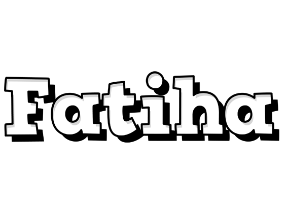 Fatiha snowing logo