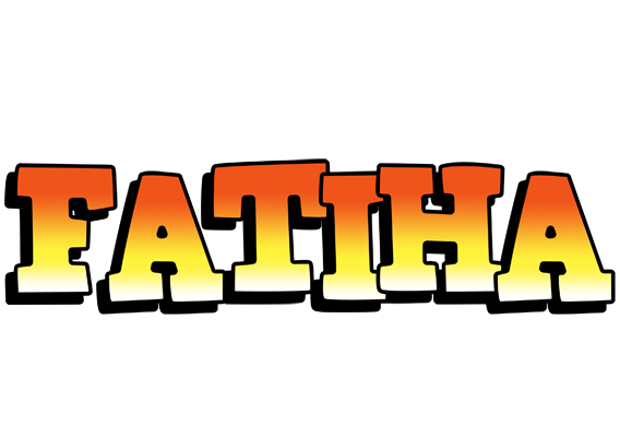 Fatiha sunset logo
