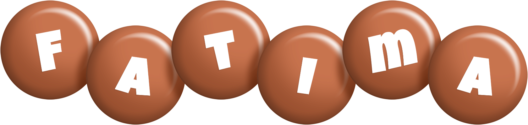 Fatima candy-brown logo