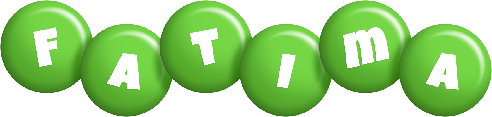 Fatima candy-green logo