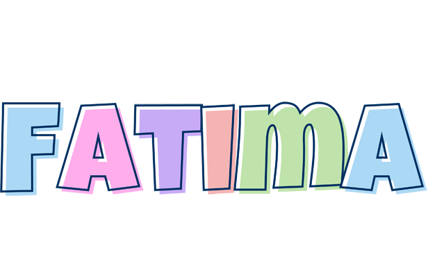 Fatima pastel logo