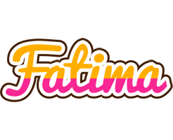 Fatima Logo Name Logo Generator Smoothie Summer Birthday Kiddo Colors Style