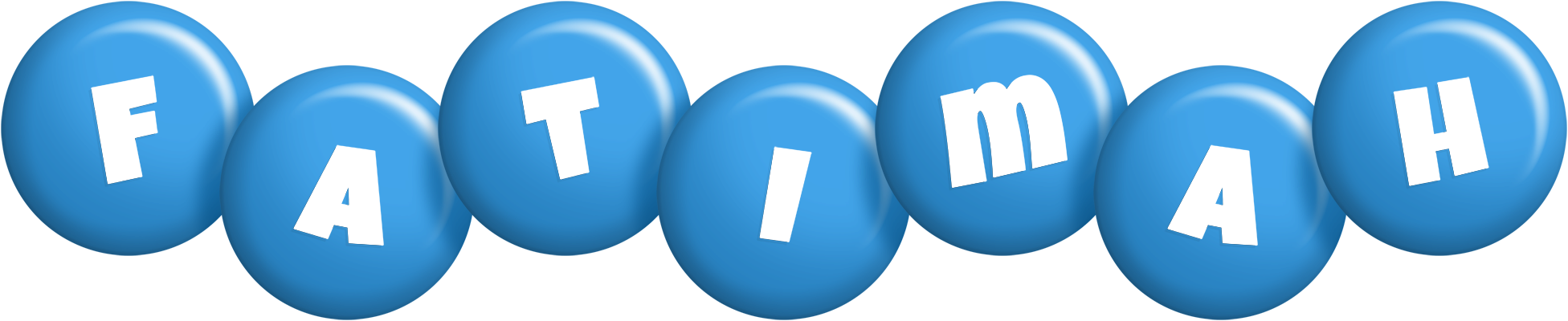 Fatimah candy-blue logo
