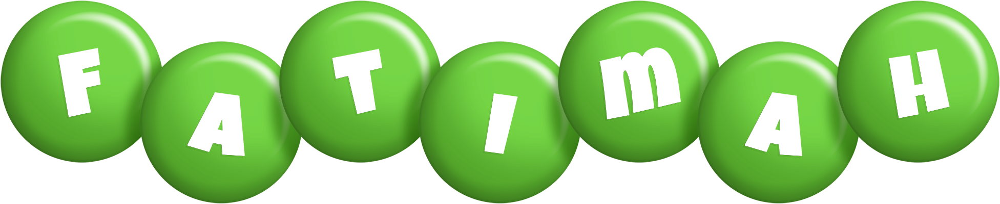 Fatimah candy-green logo