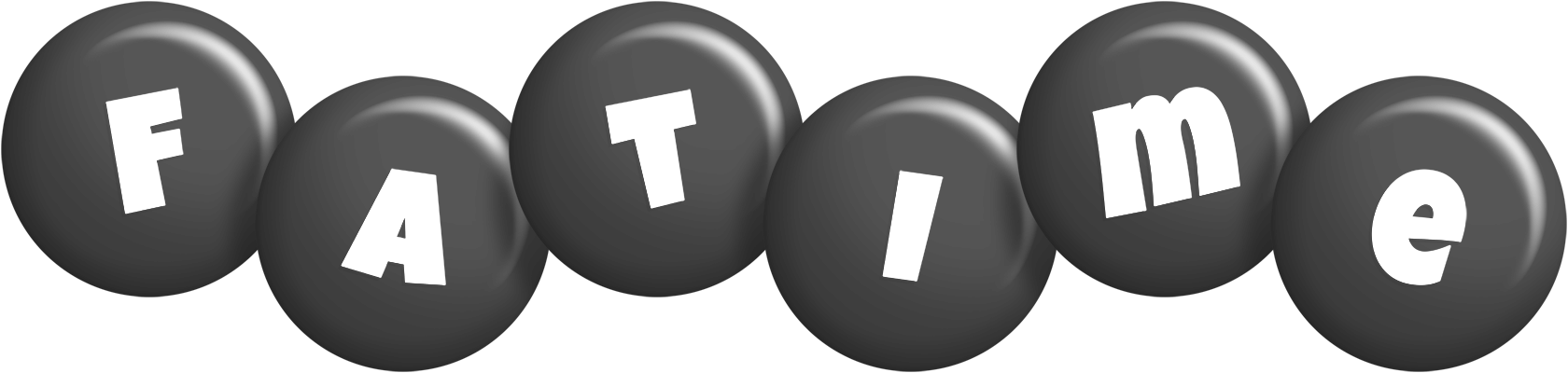 Fatime candy-black logo