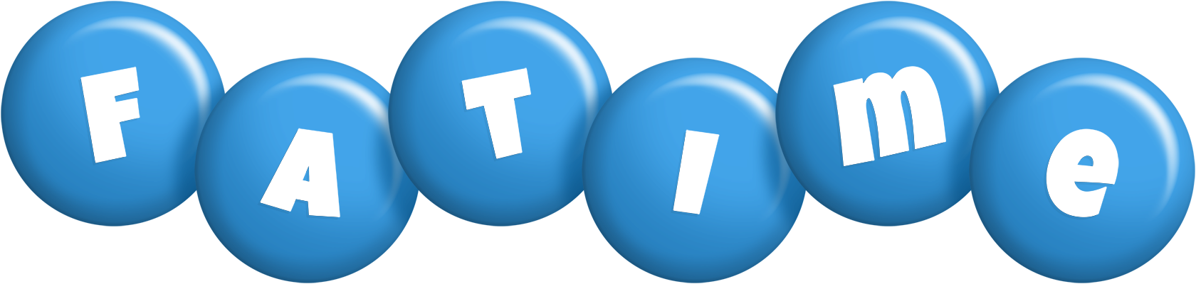 Fatime candy-blue logo