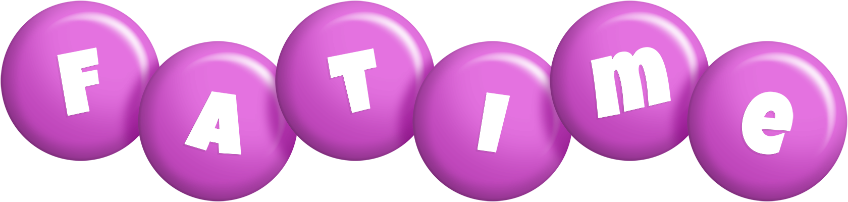 Fatime candy-purple logo