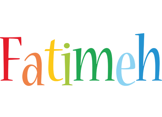 Fatimeh birthday logo