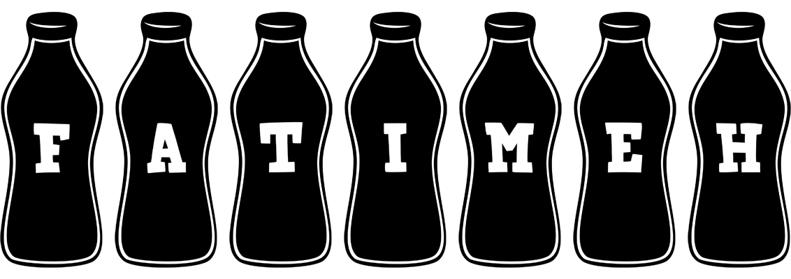 Fatimeh bottle logo