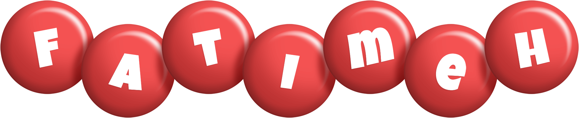 Fatimeh candy-red logo