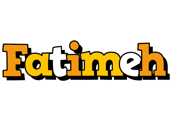 Fatimeh cartoon logo